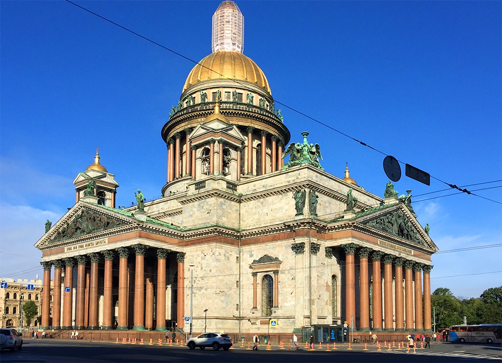 St. Isaac's Cathedral (Exterior) (Source: Google Maps)