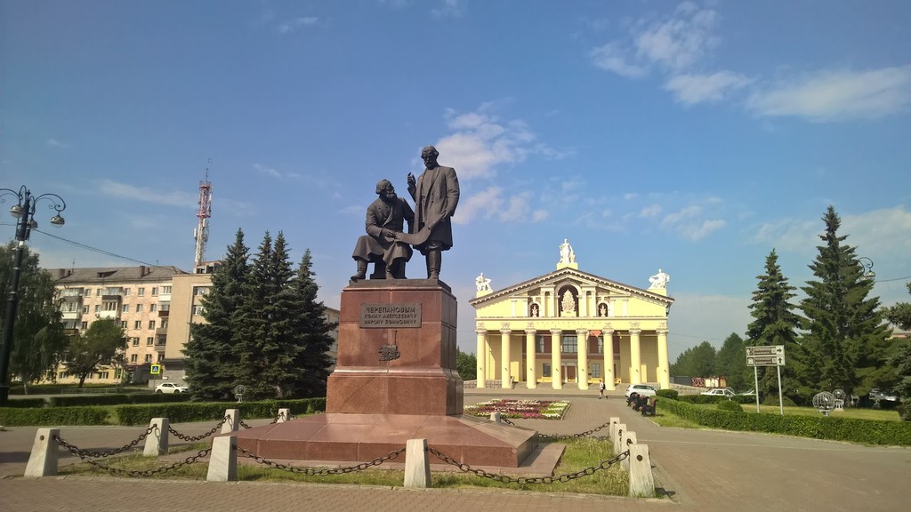 Памятник Черепановым (Cherepanov Monument) (Source: Google Maps)