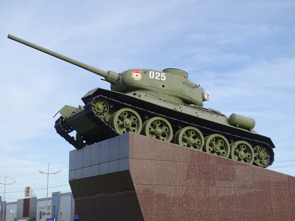 Monument to the Tank T-34 (Source: Google Maps)