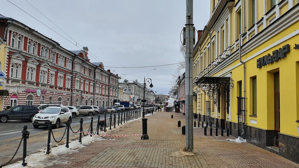 Рождественская улица (Rozhdestvenskaya Street) (Source: Google Maps)