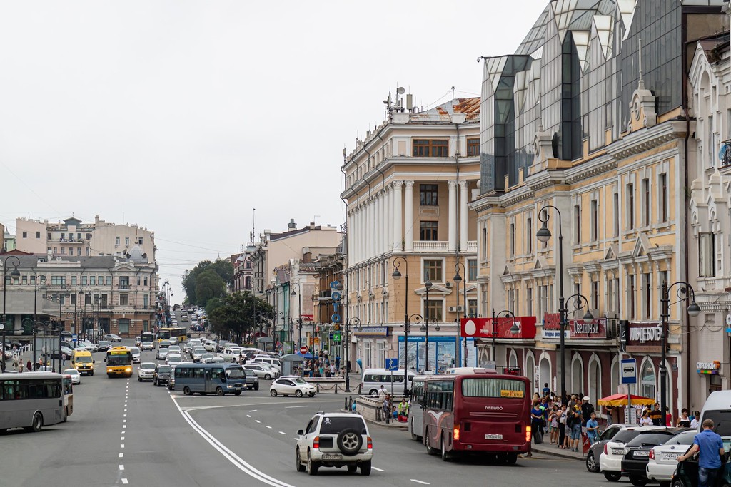 Svetlanskaya Street (Светланская улица) (Source: Google Maps)