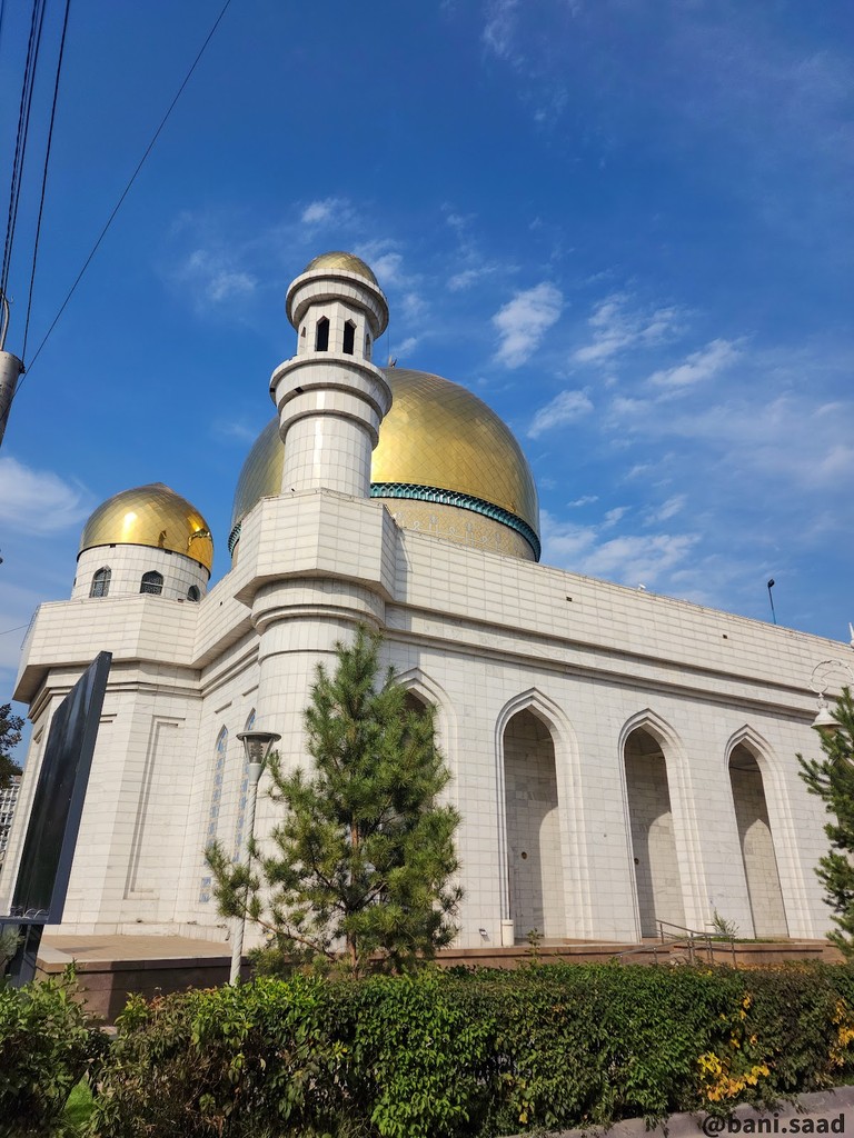 Central Mosque of Almaty (Source: Google Maps)