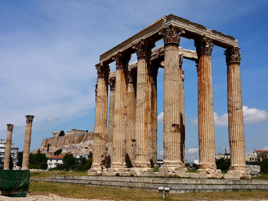 Temple of Olympian Zeus (Source: Google Maps)