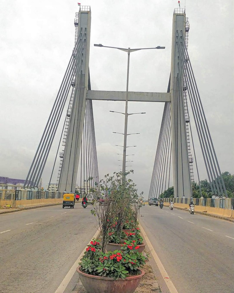KR Puram Hanging Bridge (Source: Google Maps)