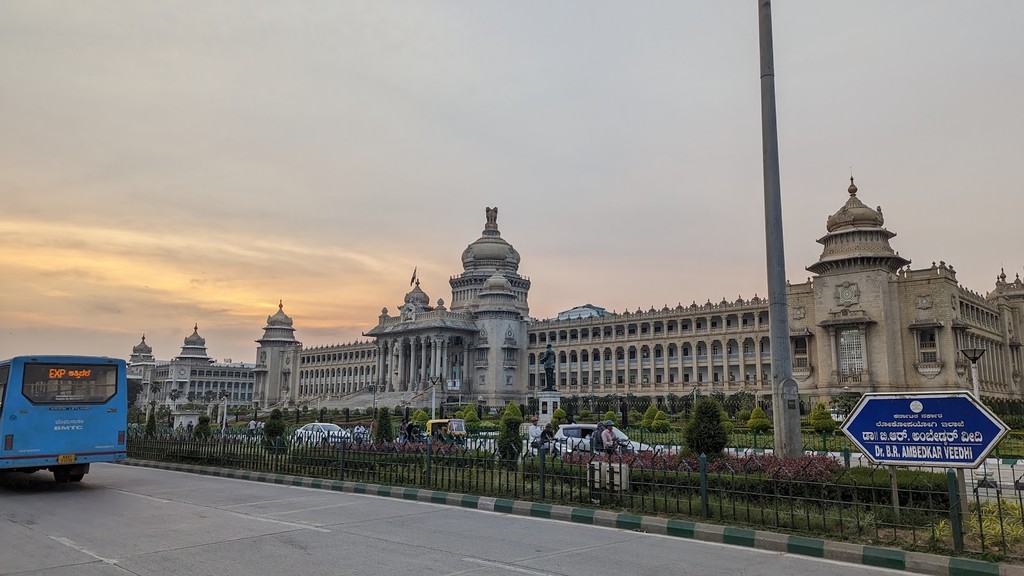 Vidhana Soudha (view from outside) (Source: Google Maps)