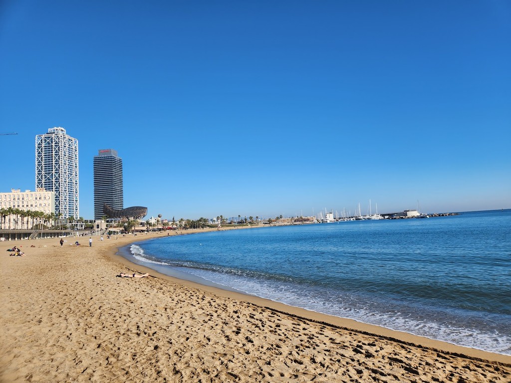 Barceloneta Beach (Source: Google Maps)