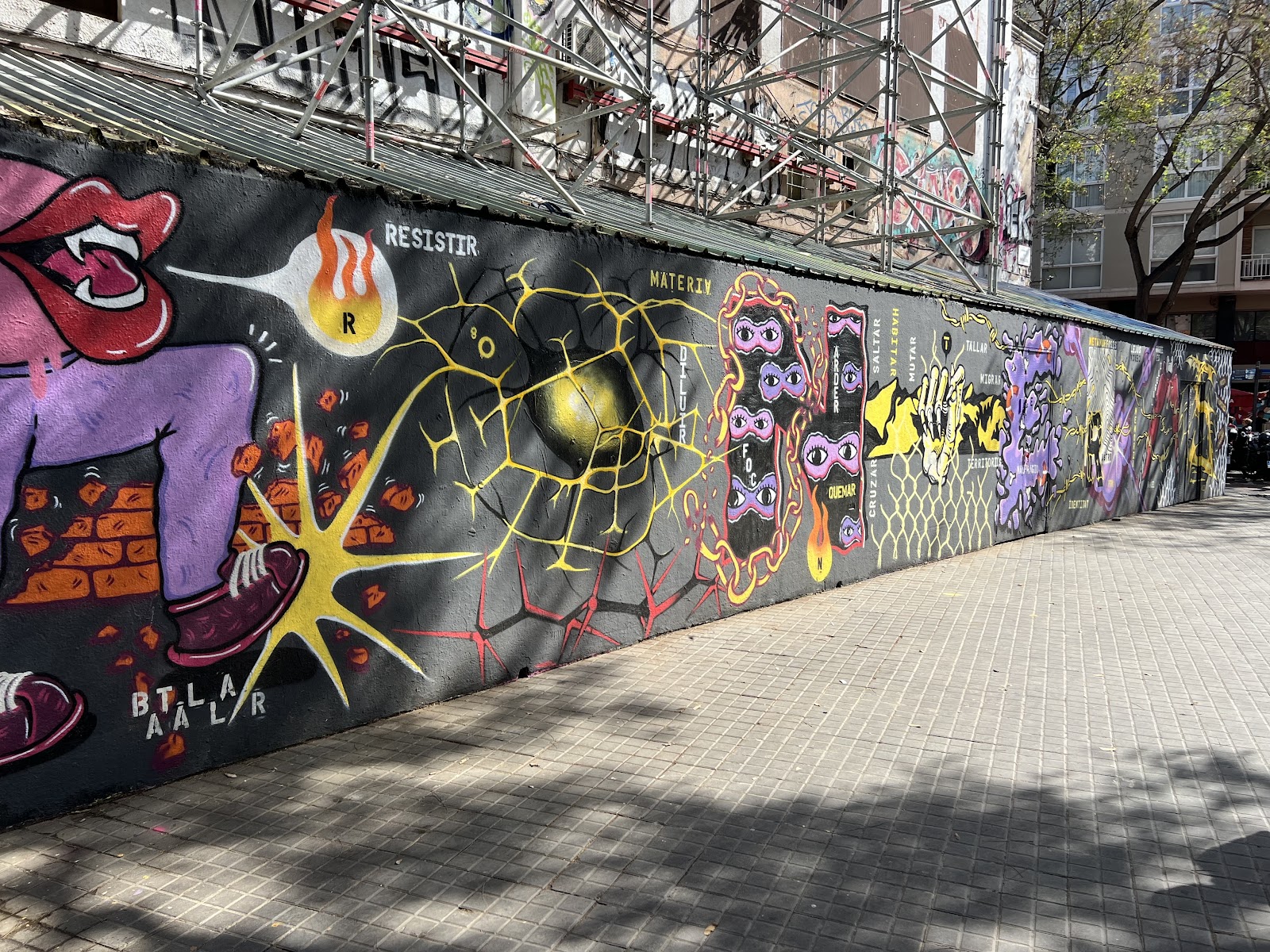 El Gòtic Graffiti Alley (Source: Google Maps)