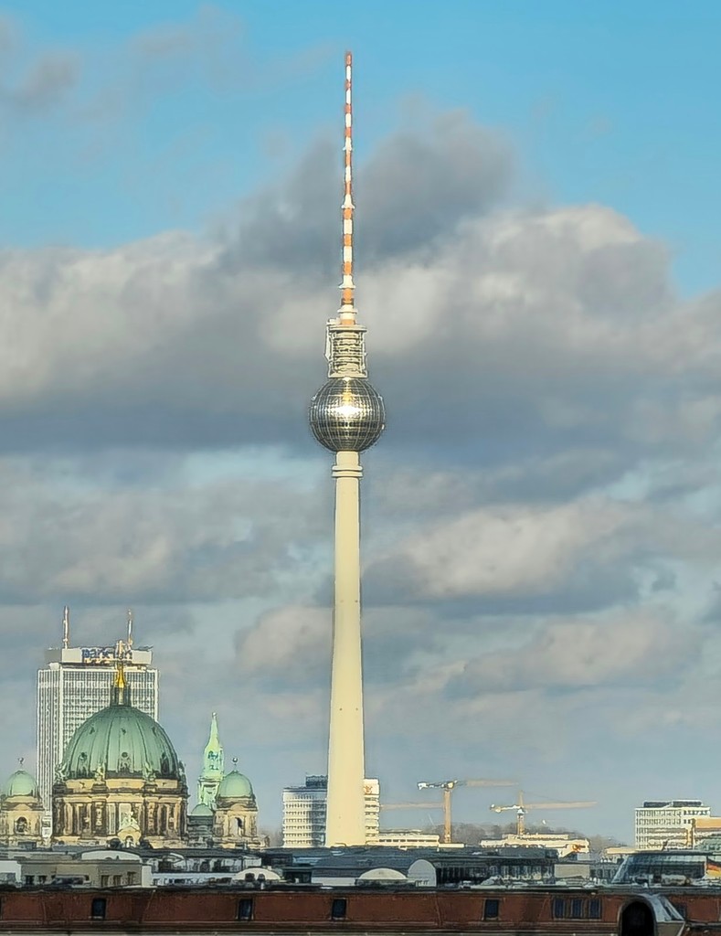 Berlin TV Tower (Fernsehturm) (Source: Google Maps)