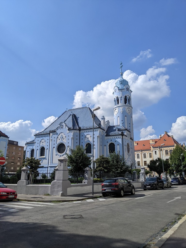 Blue Church (Church of St. Elizabeth) (Source: Google Maps)