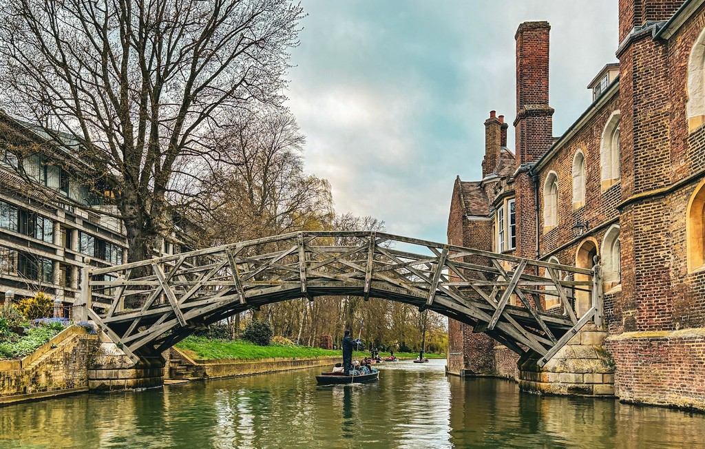 Mathematical Bridge at Queens' College (Source: Google Maps)