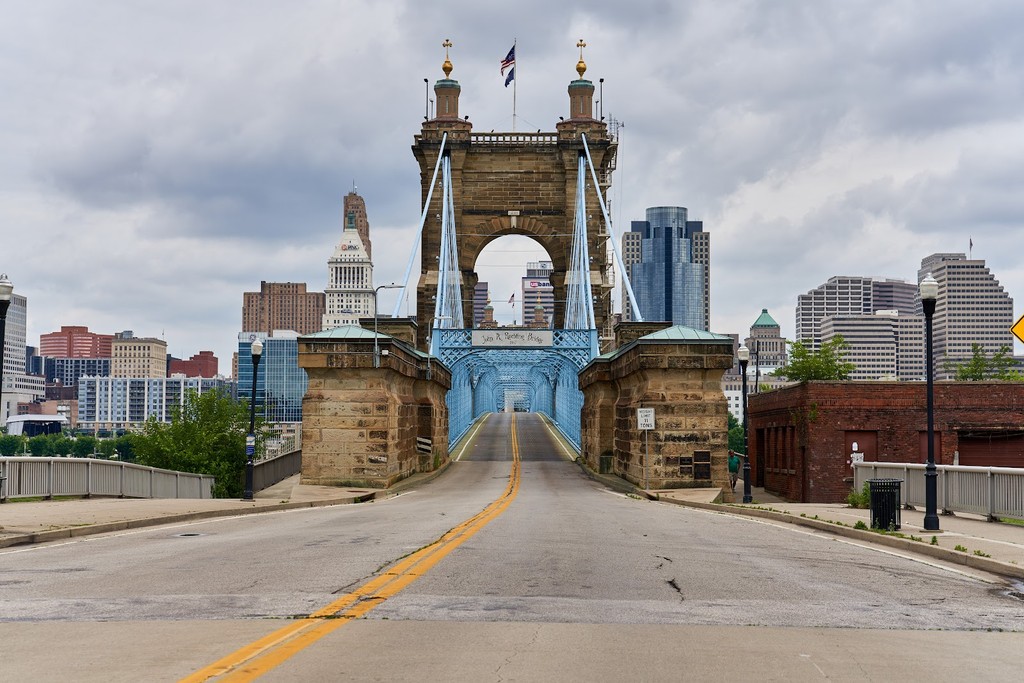 John A. Roebling Suspension Bridge (Source: Google Maps)