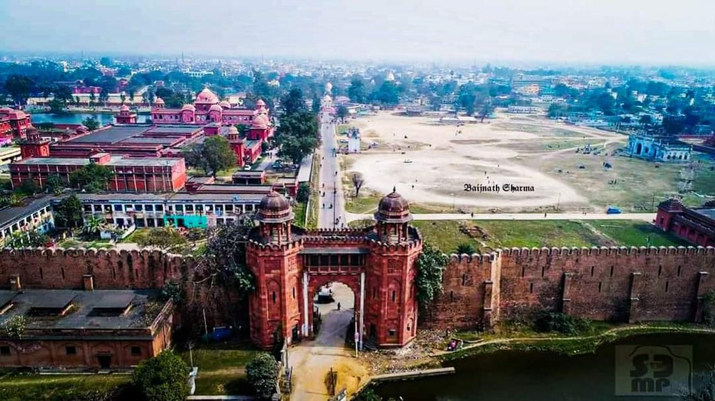 Darbhanga Fort (Source: Google Maps)