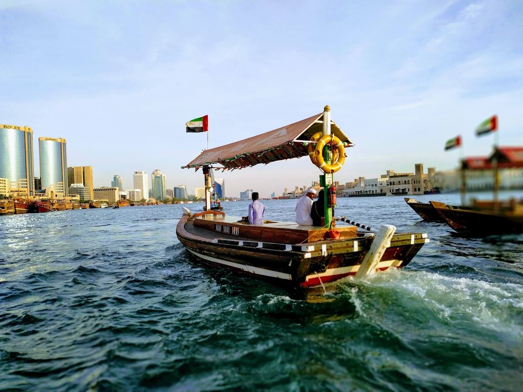 Dubai Creek Abra Ride Station (Bur Dubai) (Source: Google Maps)