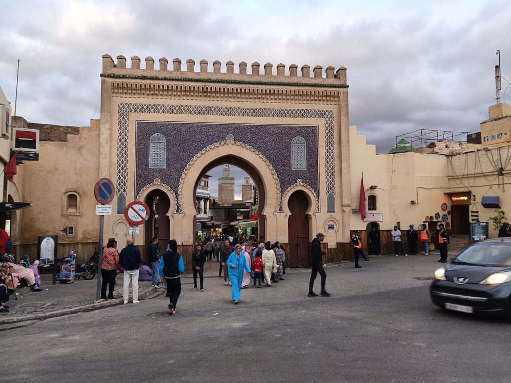 Bab Bou Jeloud (Blue Gate) (Source: Google Maps)