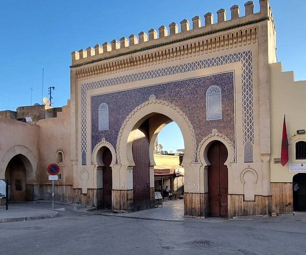 Bab Bou Jeloud (Blue Gate) (Source: Google Maps)