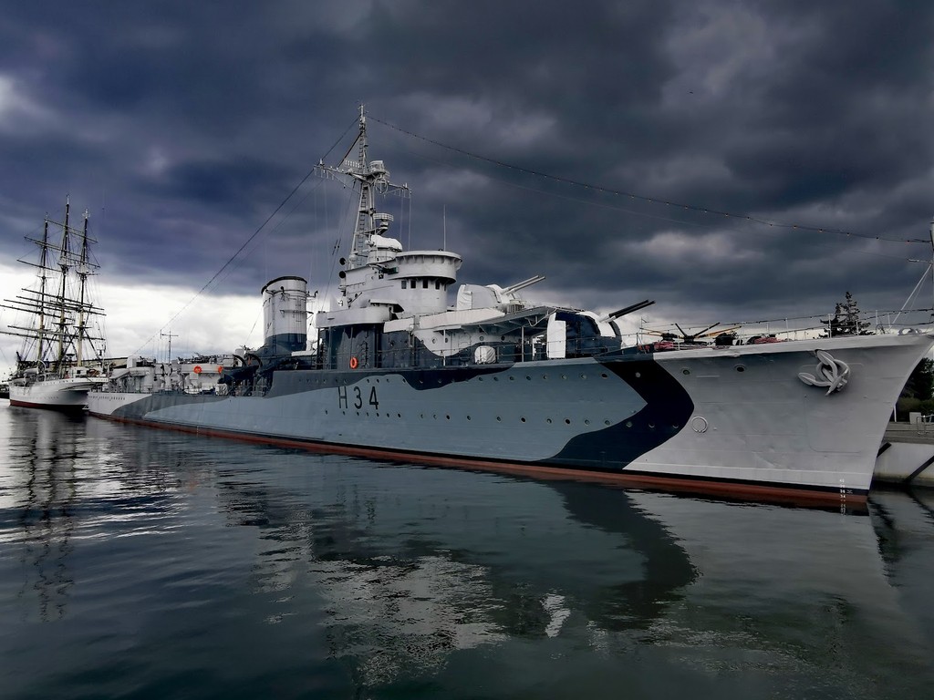 ORP Błyskawica Museum Ship (Source: Google Maps)
