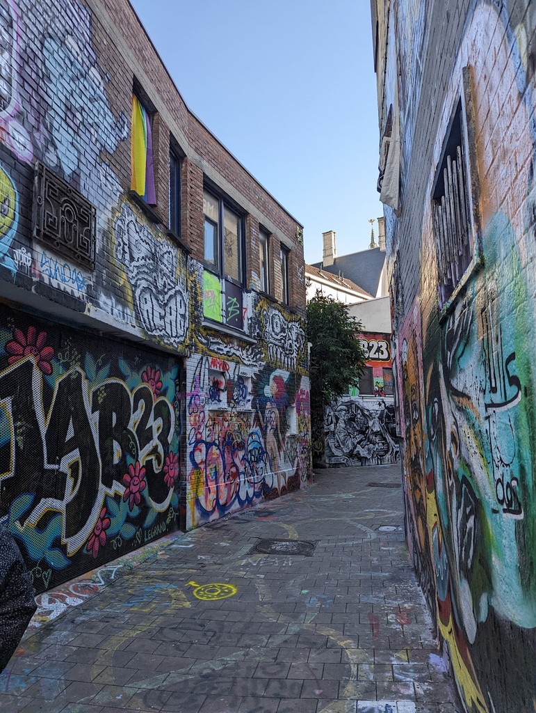 Graffiti Street (Werregarenstraat) (Source: Google Maps)