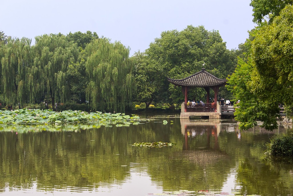 Three Pools Mirroring the Moon (三潭印月) (Source: Google Maps)