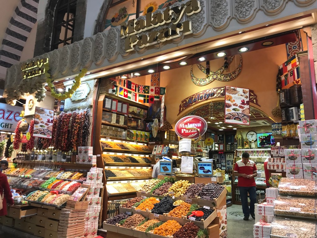 Spice Bazaar (Egyptian Bazaar) (Source: Google Maps)