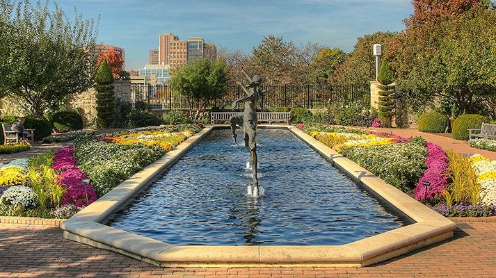 The Ewing and Muriel Kauffman Memorial Garden (Source: Google Maps)