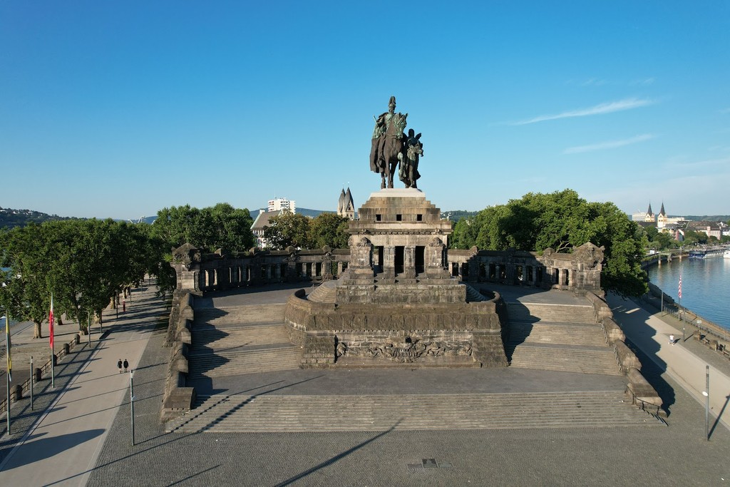 Deutsches Eck (German Corner) (Source: Google Maps)