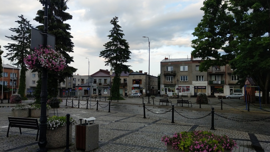 The Old Town of Kraśnik (Source: Google Maps)