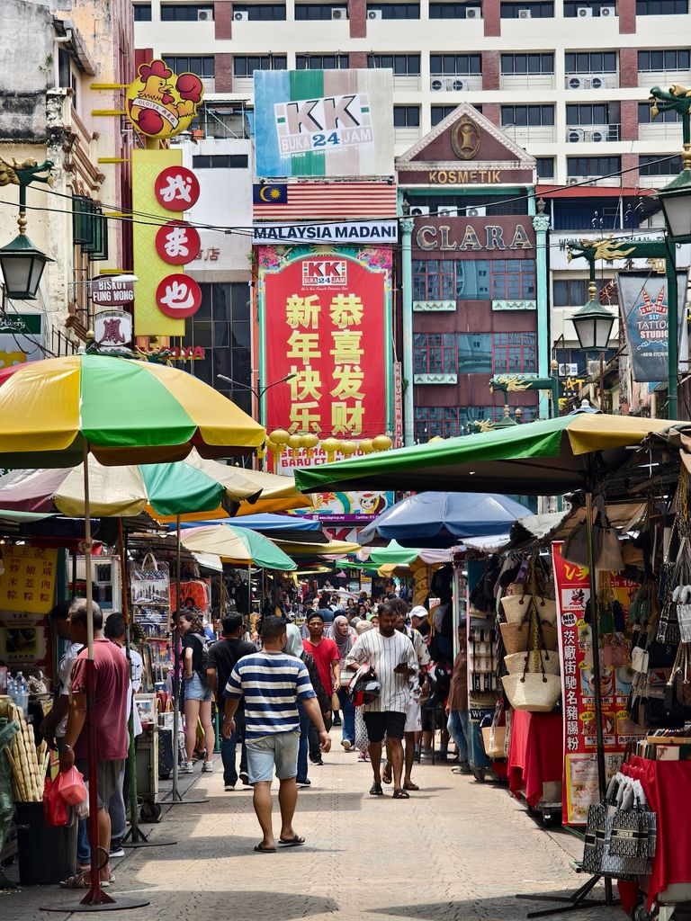 Petaling Street (Chinatown) (Source: Google Maps)