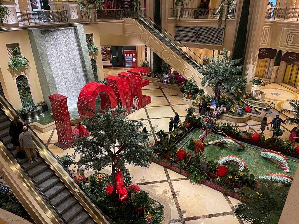 The Palazzo Waterfall Atrium & Gardens (Source: Google Maps)
