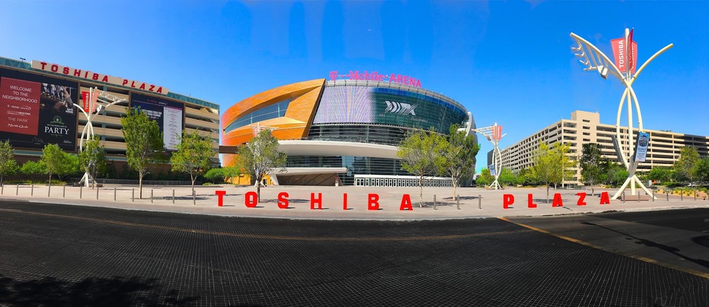The Park and T-Mobile Arena (Source: Google Maps)