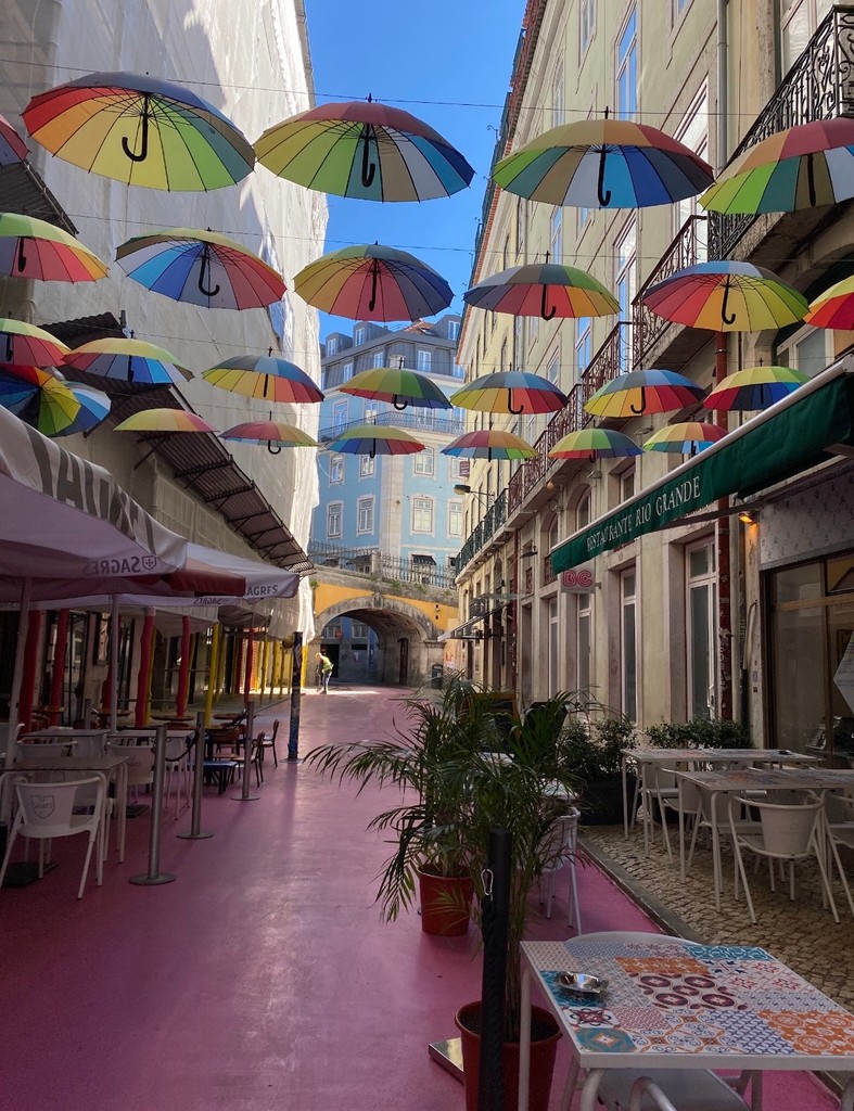 Pink Street (Rua Nova do Carvalho) (Source: Google Maps)
