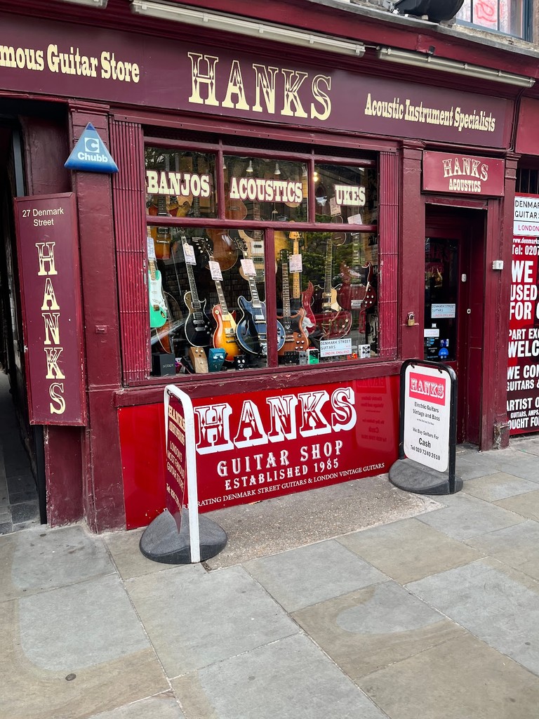 Denmark Street (Source: Google Maps)