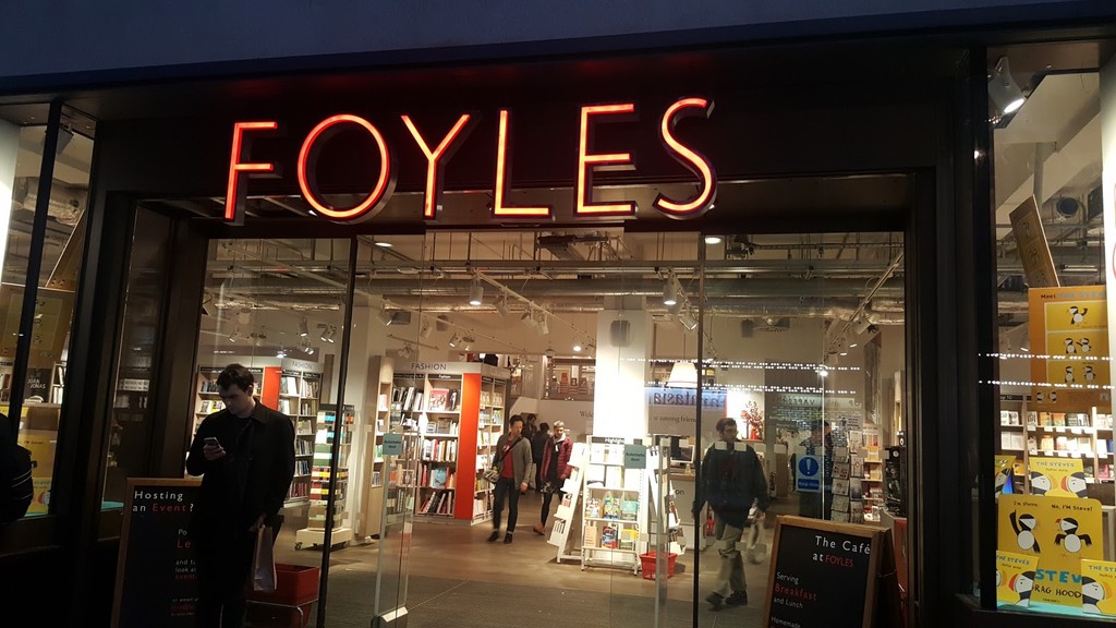 Foyles Bookshop (Source: Google Maps)