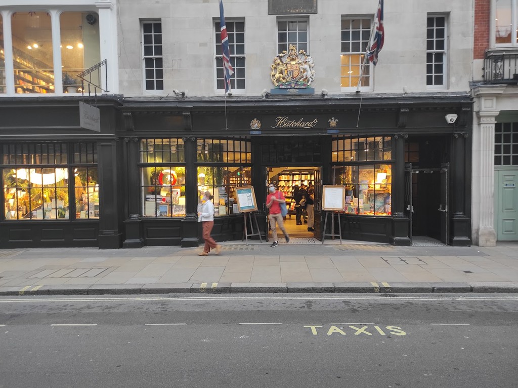 Hatchards Bookstore (Source: Google Maps)