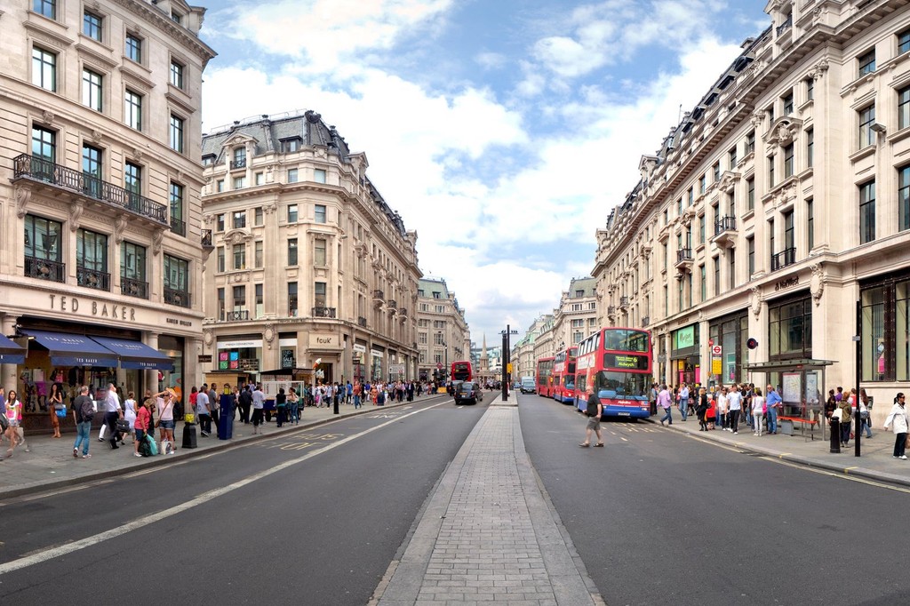 Oxford Street (Source: Google Maps)
