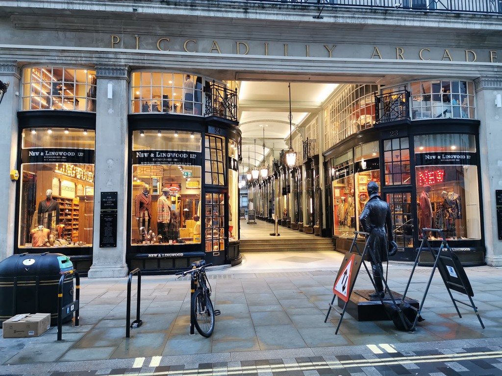 Piccadilly Arcade (Source: Google Maps)
