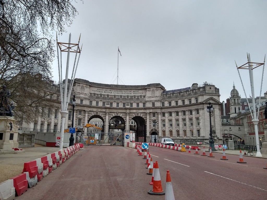 The Mall and Admiralty Arch (Source: Google Maps)