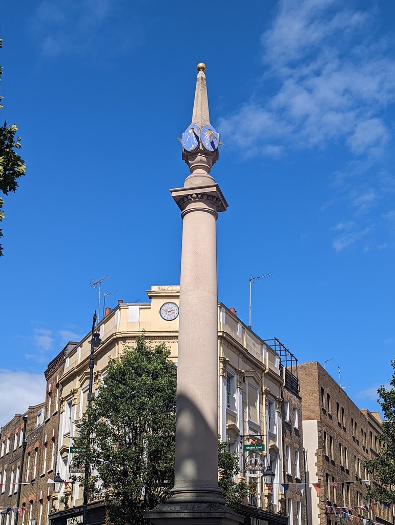 The Seven Dials (Source: Google Maps)