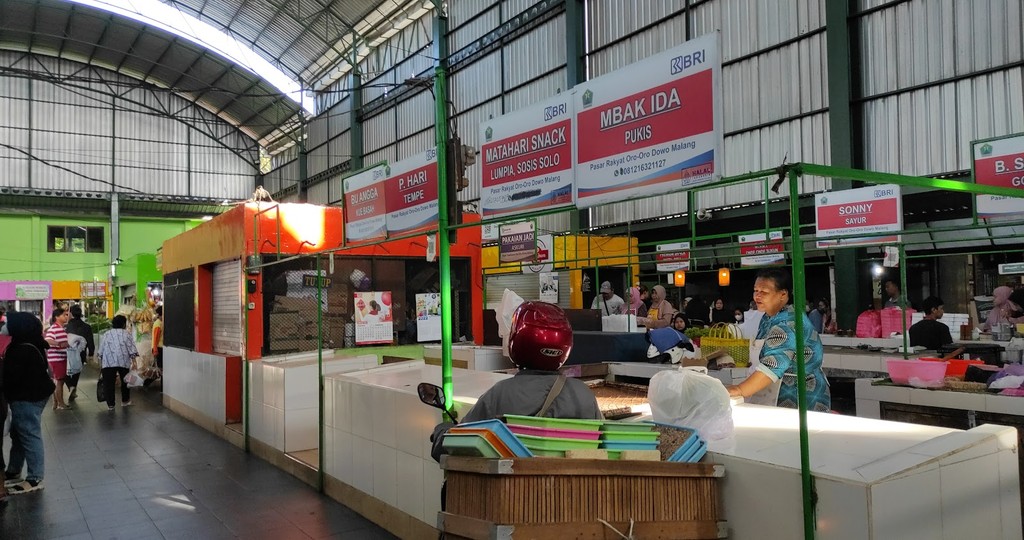 Pasar Oro-Oro Dowo (Source: Google Maps)