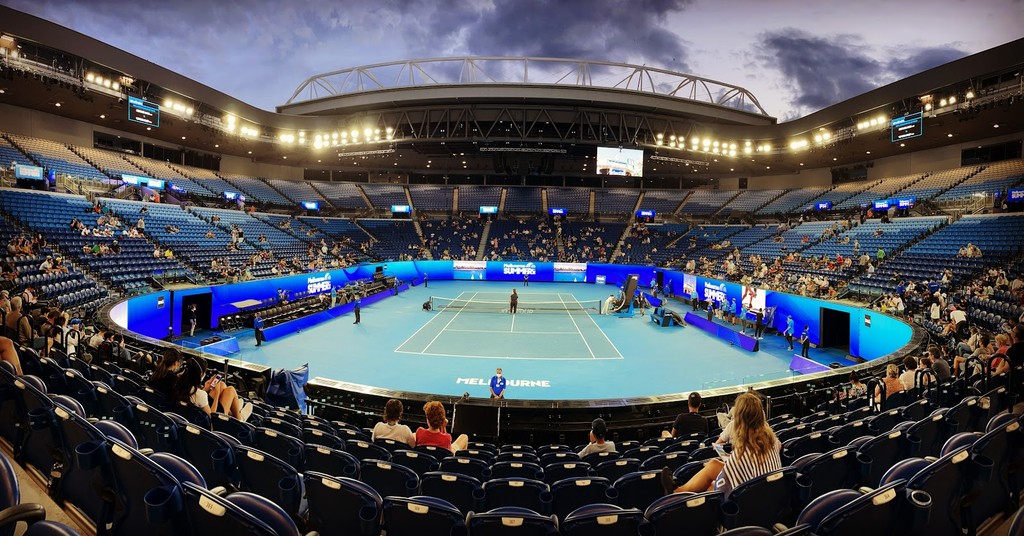 Rod Laver Arena (Source: Google Maps)