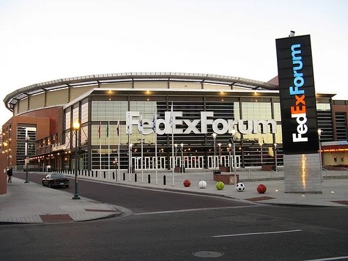 FedExForum Plaza (Source: Google Maps)