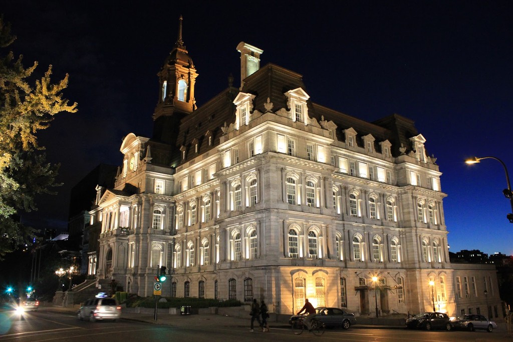 Montreal City Hall (Hôtel de Ville) (Source: Google Maps)