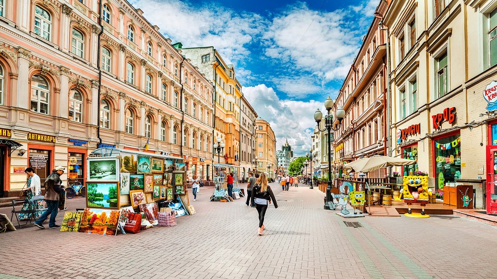 Old Arbat Street (Stary Arbat) (Source: Google Maps)