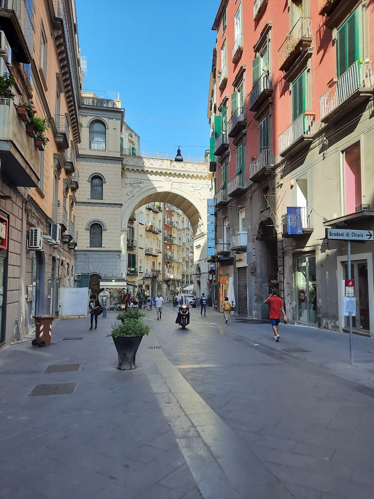 Via Chiaia (Source: Google Maps)