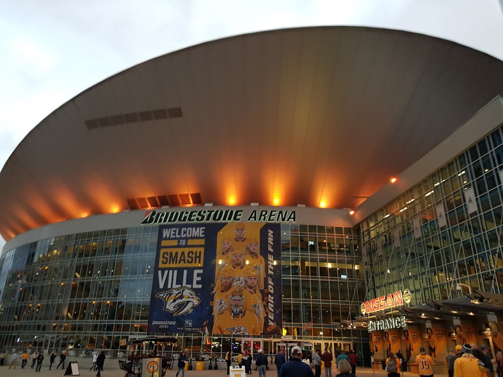 Bridgestone Arena (Exterior) (Source: Google Maps)