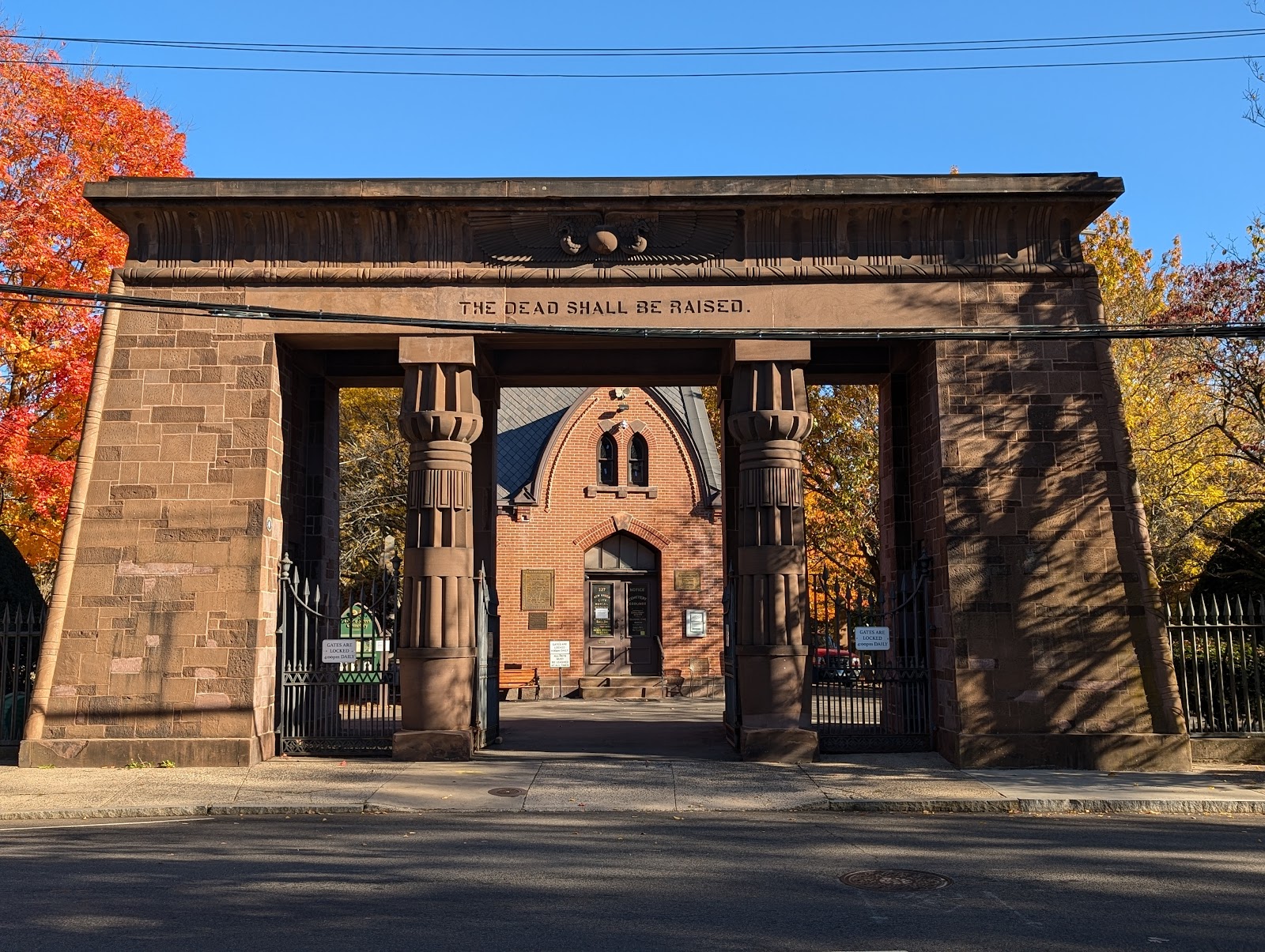 Grove Street Cemetery (Source: Google Maps)
