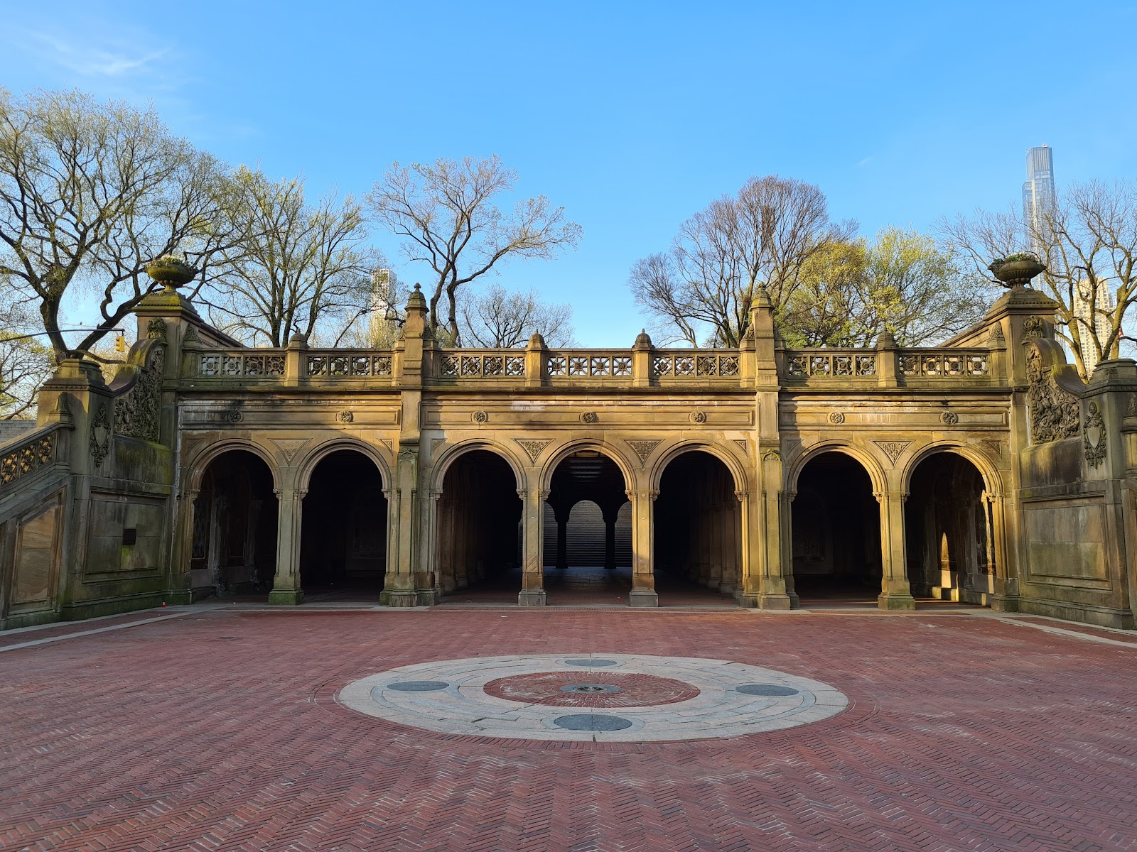 Bethesda Terrace and Fountain (Source: Google Maps)