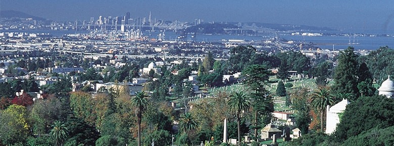 Mountain View Cemetery (Source: Google Maps)