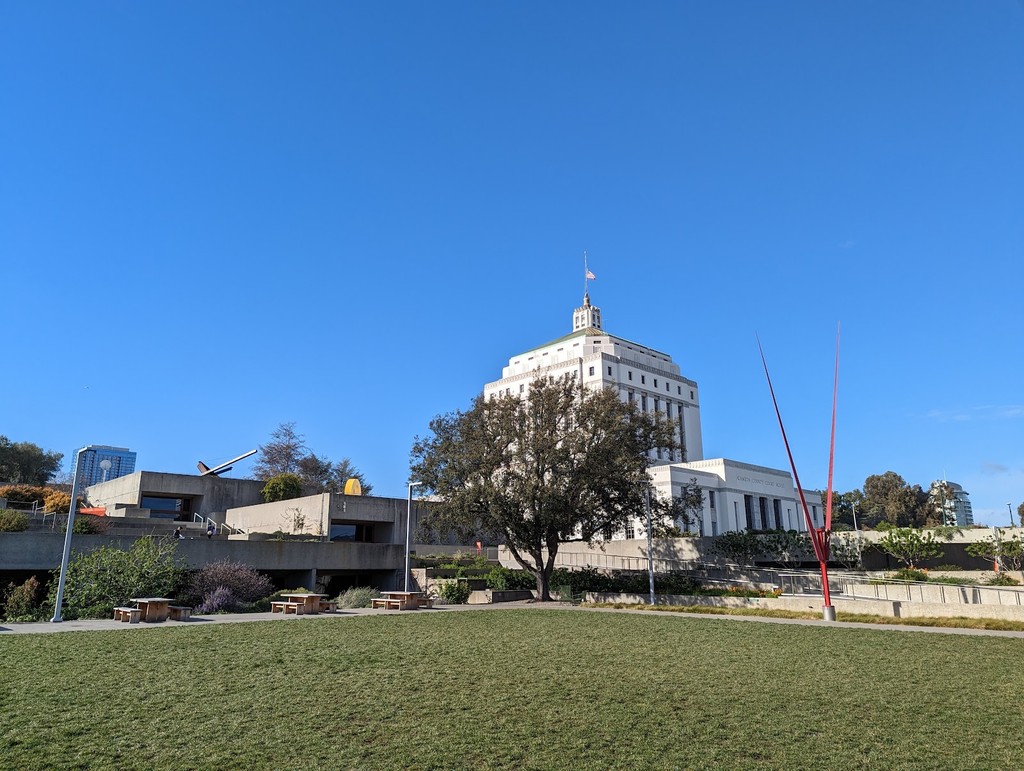 Oakland Museum of California Gardens (Source: Google Maps)