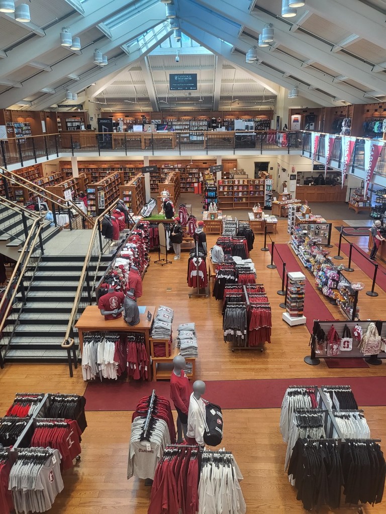 Stanford Bookstore Café (Source: Google Maps)