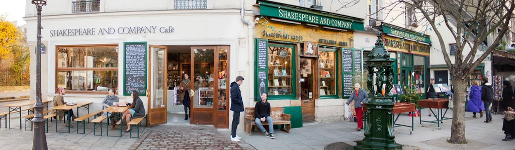 Shakespeare and Company (Source: Google Maps)